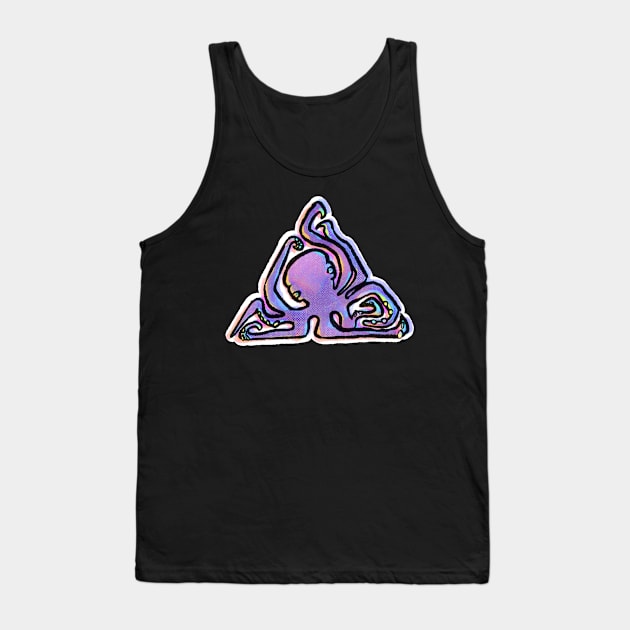 Triangletopus Tank Top by Elliot HT Art